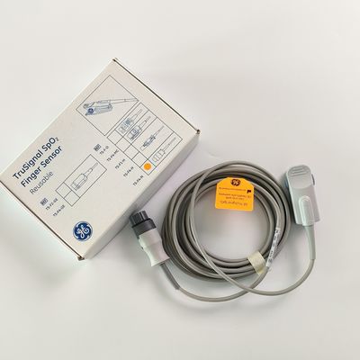 GE オリジナル デイトックス-オヘメダ トルーシグナル SpO2 指センサー 再利用可能.