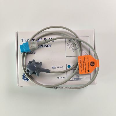 GE オリジナル デイトックス-オヘメダ トゥルシグナル SpO2 ペディティップセンサー 再利用可能 REF: TS-SP-D