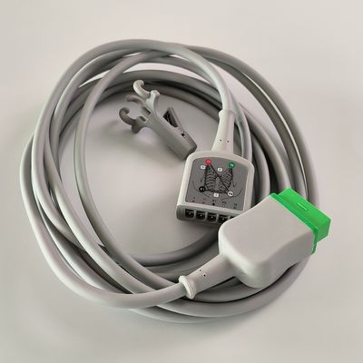 Vyaire GE オリジナルマルチリンクECGケアケーブル 3/5-リードAHA 3.6m / 12 Ft. REF: 2017003-001