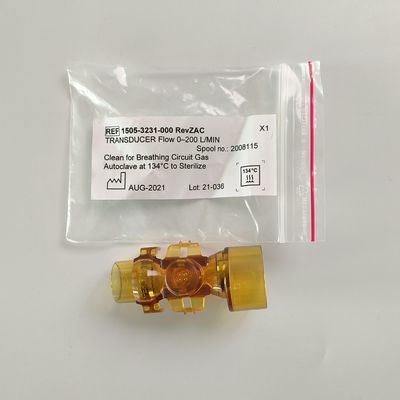 GE オリジナル Ohmeda 呼吸器流量センサー 部品番号 1505-3231-000