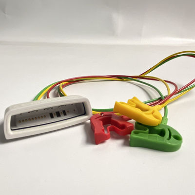 テレメトリー 3 リード ヨーロッパの標準 クラップ ECG 3 リード グラバー IEC Tele REF:989803171901