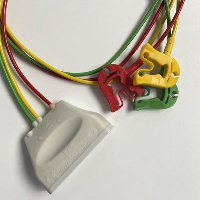 テレメトリー 3 リード ヨーロッパの標準 クラップ ECG 3 リード グラバー IEC Tele REF:989803171901