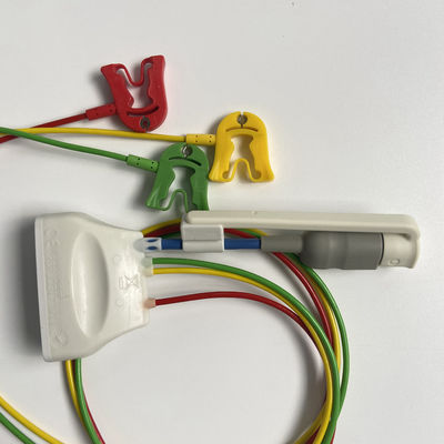 血液酸素コネクタのECG3リードグリッバーの3ガイドヨーロッパ標準クランプ REF:989803171911