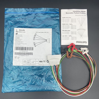 ECG5リードグリッバー AAMI Tele REF: 989803171831 インテリビュー MX40 患者モニター用