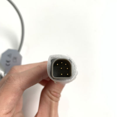 EDAN オリジナル IT20 テレメトリ 血液酸素転送延長線 D ヘッド 7針 0.65M REF SHEC5