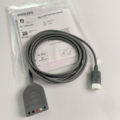 PHILIP オリジナル Efficia 3/5 ECG トランクケーブル,AAMI/IEC.