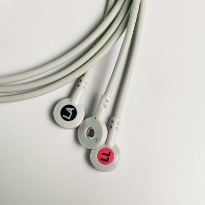 PHILIP オリジナル 3 リードセット スナップ AAMI REF 989803151991