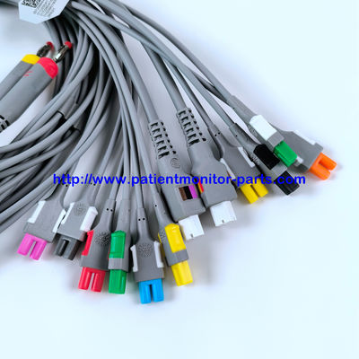EDAN ECG CABLE 18-Lead 4MM バナナ IEC 再利用可能 REF EL16DIB181 IPN 01.57.471394