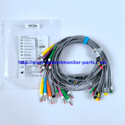 EDAN ECG CABLE 18-Lead 4MM バナナ IEC 再利用可能 REF EL16DIB181 IPN 01.57.471394