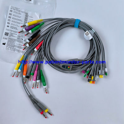 EDAN ECG CABLE 18-Lead 4MM バナナ IEC 再利用可能 REF EL16DIB181 IPN 01.57.471394