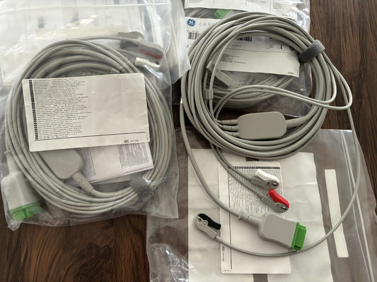 GEリードワイヤーとトランクケーブル REF: 5831398 ECG 3リードケーブル