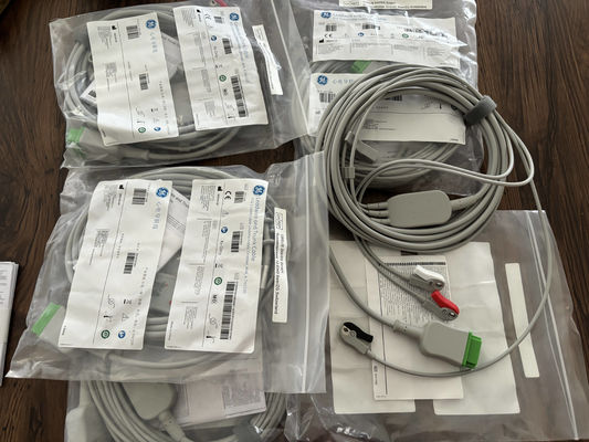 GEリードワイヤーとトランクケーブル REF: 5831398 ECG 3リードケーブル
