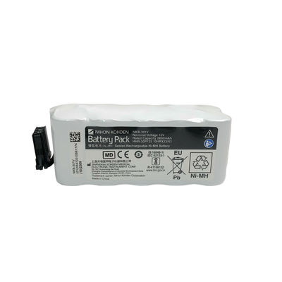 NIHONKOHDEN NKB-301V 密閉式 再充電可能な Ni-MH バッテリー 定数電圧 12v 定数容量 2800mAh