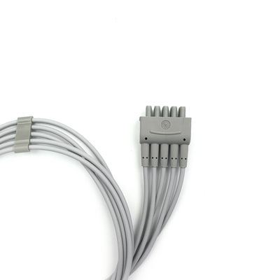GE Ref:412681-003 マルチリンクECGリードワイヤグループセット,5 -リード,グリッバー,IEC 74 CM / 29 IN