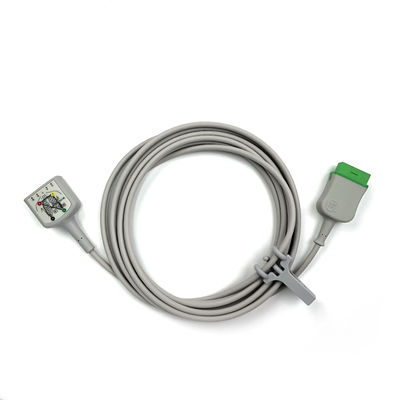 GE Ref:2106305-003 ECG トランクケーブル 3/5 リード IEC3.6m/12ft
