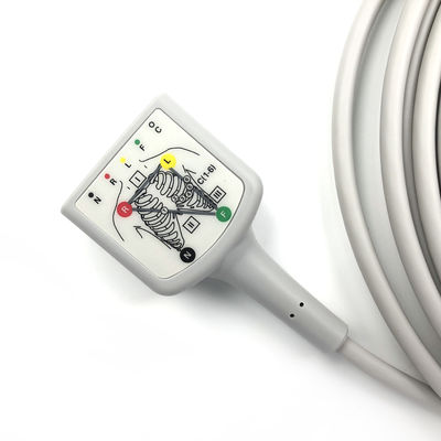 GE Ref:2106305-003 ECG トランクケーブル 3/5 リード IEC3.6m/12ft