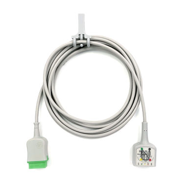 GE Ref:2106305-003 ECG トランクケーブル 3/5 リード IEC3.6m/12ft