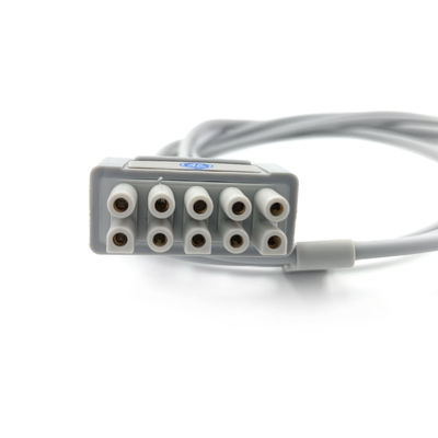 GE REF:2106385-003 ECGリードワイヤセット,3リード,スナップ,IEC,74CM/29IN