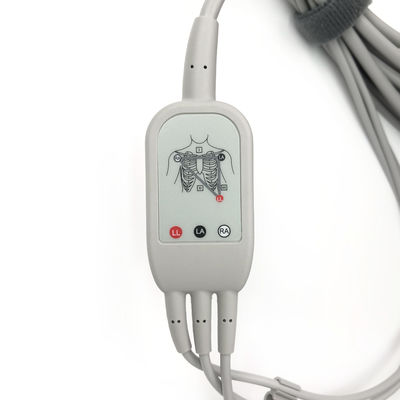 5831398 リードワイヤとトランクケーブル ECG 3 リードケーブル 切り離せない4.7M/15 FT