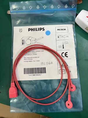 PHILIP FM20/FM30 胎児モニタ ECGケーブル REF:M2735A SN:DE43233388