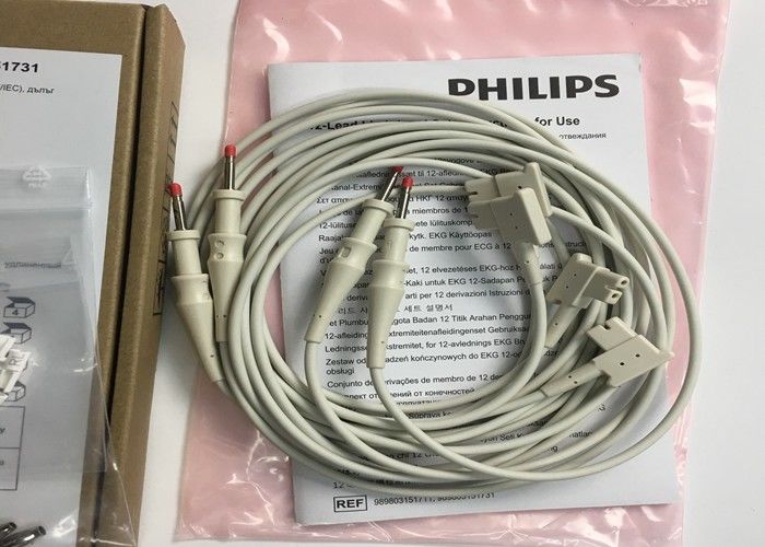 PHLIP ECG 交換部品, AMMI IEC 12 リード ECG 手足のリード 1.4M 989803151731
