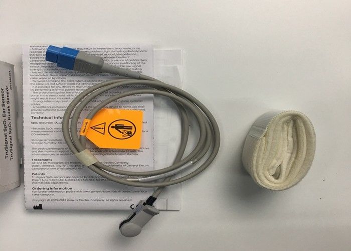 Ohmeda GE 医療機器のスペアパーツ,再利用可能なTruSignal Spo2 耳センサー 9ピン