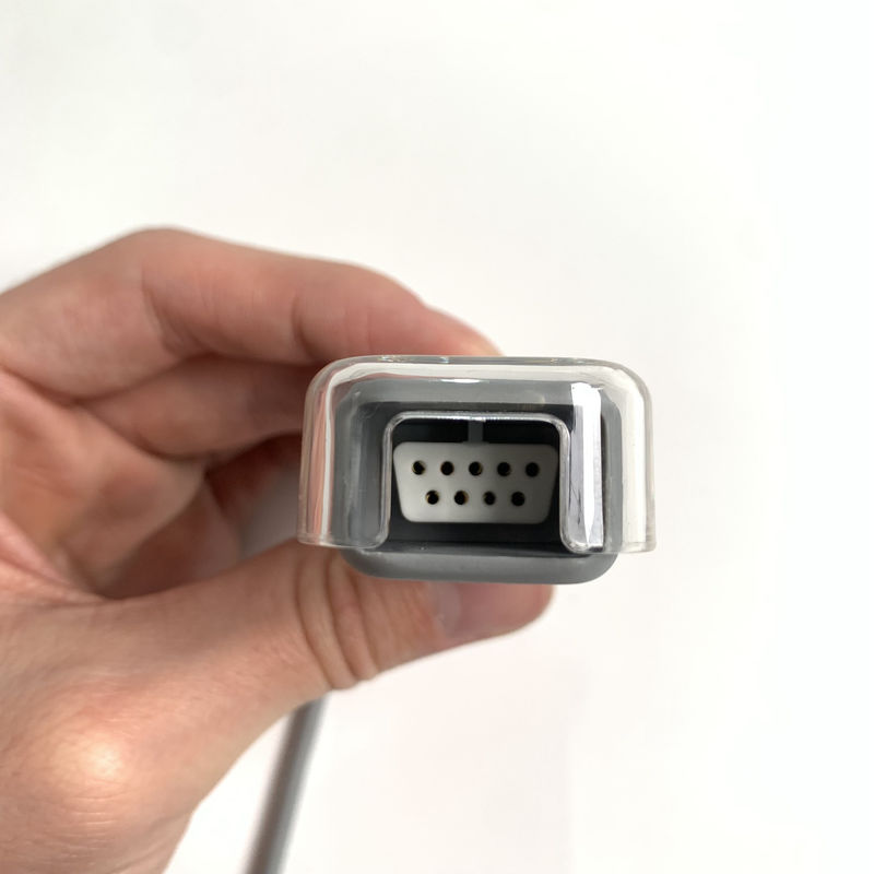 EDAN オリジナル IT20 テレメトリ 血液酸素転送延長線 D ヘッド 7針 0.65M REF SHEC5