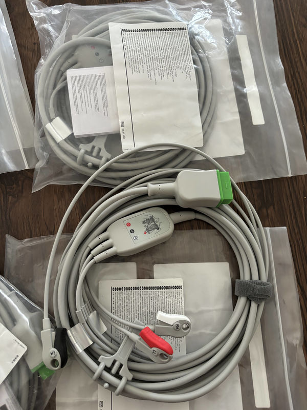 GEリードワイヤーとトランクケーブル REF: 5831398 ECG 3リードケーブル